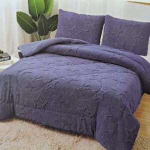 PLUMON LISO 2 PLAZAS GRIS