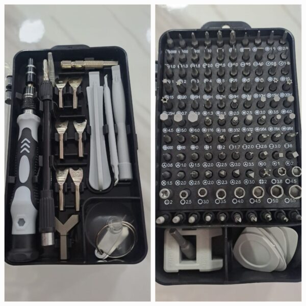 JUEGO DE DESTORNILLADORES DE PRECISION PROFESIONAL 135 EN 1
