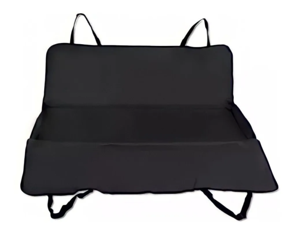 FUNDA DE ASIENTO DE AUTOS PARA MASCOTAS NEGRO - Imagen 3