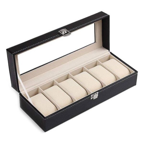 CAJA ORGANIZADORA 6 RELOJES - Imagen 2