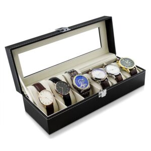 CAJA ORGANIZADORA 6 RELOJES