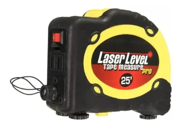 CINTA METRICA CON NIVEL LASER DE 7.5 METROS - Imagen 2