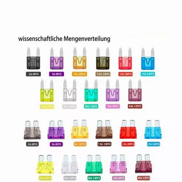 KIT DE 300 PIEZAS Surtido De Fusibles Para Coche - Imagen 2