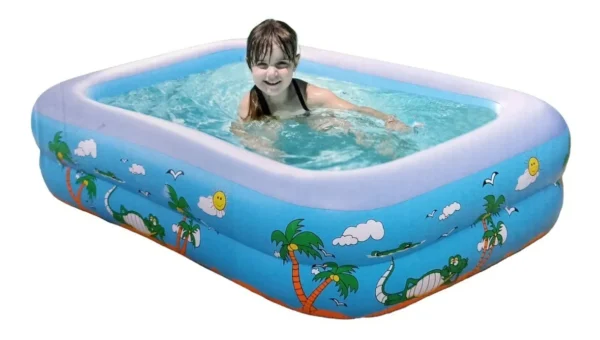 PISCINA INFLABLE RECTANGULAR DE 1,20Mx 75CM
