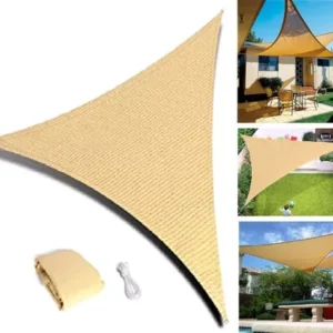 CARPA LONA / VELA MALLA TRIANGULAR 5M X 5M X 5M