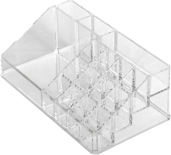 ORGANIZADOR DE MAQUILLAJE ACRILICO CON ESPEJO - Imagen 4