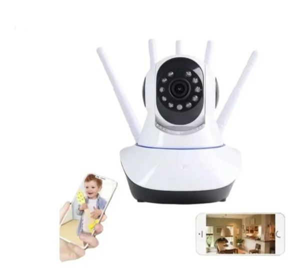 CAMARA  WIFI 5 ANTENAS