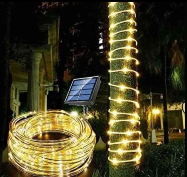 LUCES  SOLARES DE HADAS DE NAVIDAD DE 22 METROS DE 200 LED - Imagen 4