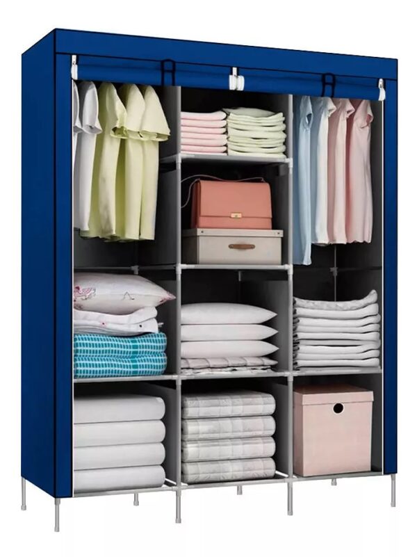 CLOSET ARMABLE COLOR AZUL