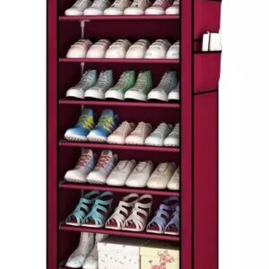 ZAPATERA ARMABLE UN CUERPO VINO