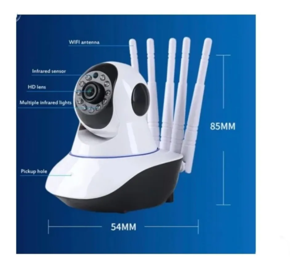 CAMARA  WIFI 5 ANTENAS - Imagen 3