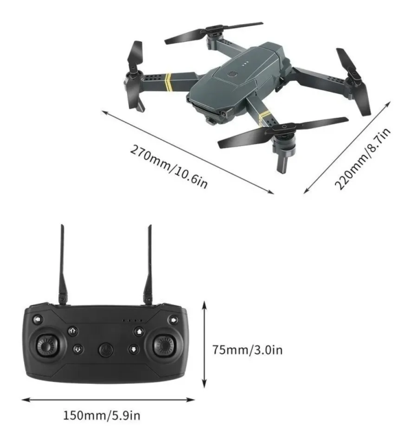 DRONE 998 PRO DUAL - Imagen 3