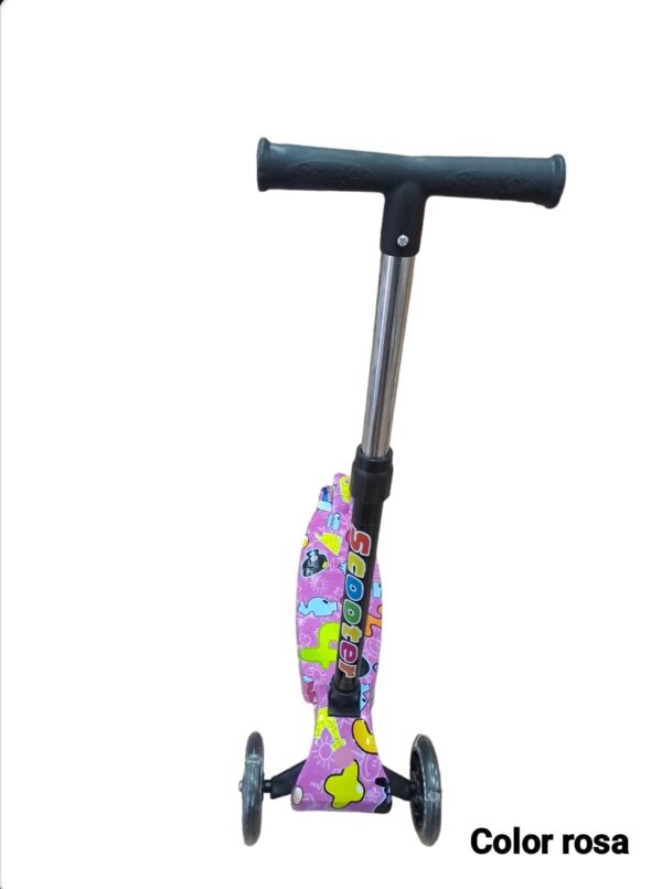 SCOTER DE NIÑO COLOR ROSA