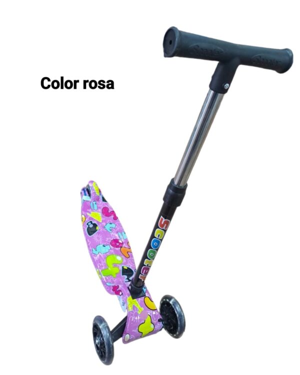 SCOTER DE NIÑO COLOR ROSA - Imagen 3