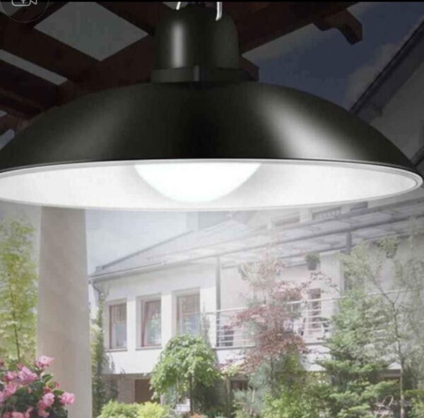 LAMPARA LED CON PANEL SOLAR - Imagen 3