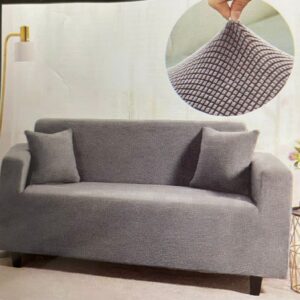 FUNDA CUBRE SILLON ELASTICA 1 CUERPO GRIS