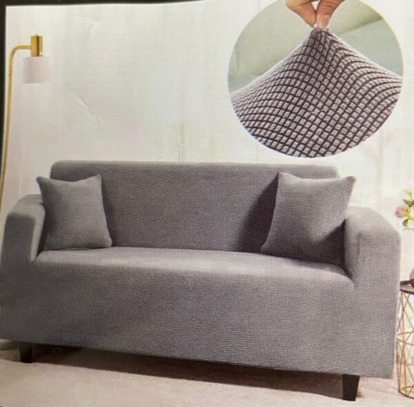 FUNDA CUBRE SILLON ELASTICA 1 CUERPO GRIS