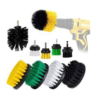 SET DE 10 CEPILLOS PARA TALADRO PARA PULIR MODELO 3129