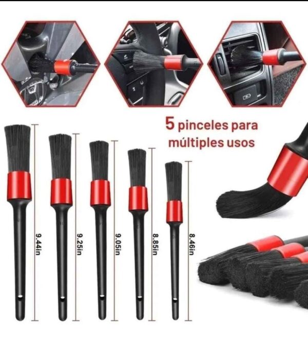 KIT DE LIMPIEZA PARA AUTO DE 16 PIEZAS MODELO 3128 - Imagen 7