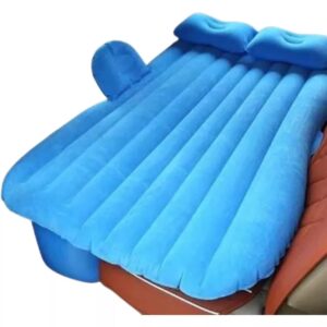 COLCHON INFLABLE PARA AUTO AZUL
