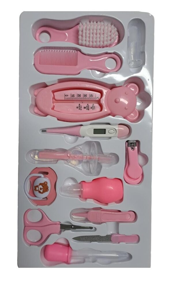 KIT DE ASEO PARA BEBES ROSADA