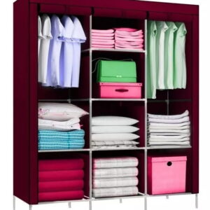 CLOSET ARMABLE COLOR VINO