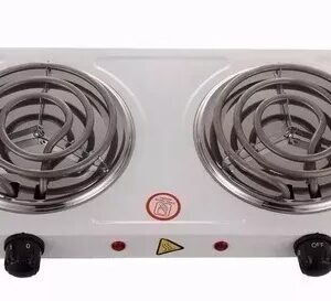 COCINA 2 HORNILLAS ELECTRICA ESPIRAL