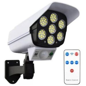 FOCO SOLAR TIPO CAMARA CON SENSOR