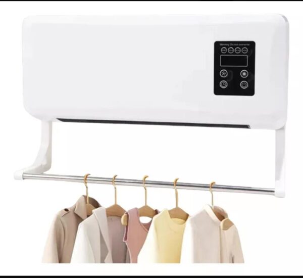 CALEFACTOR CON VENTILADOR  DE PARED ELECTRICO DE 42 CM
