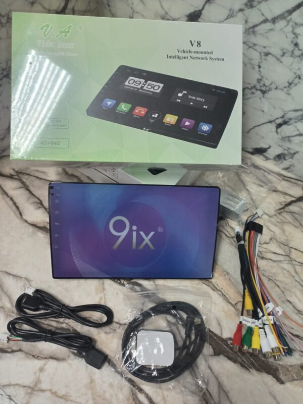 RADIO PANTALLA DE AUTO V8 DE 9 PULGADAS - Imagen 2