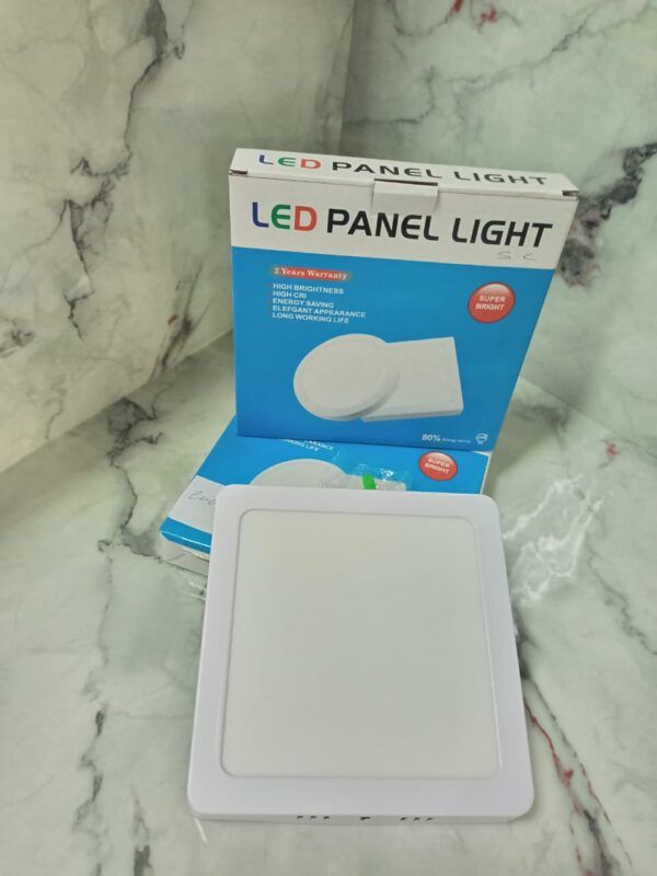 FOCO LED  PANEL  SOBREPUESTO  CUADRADO DE 12w - Imagen 5