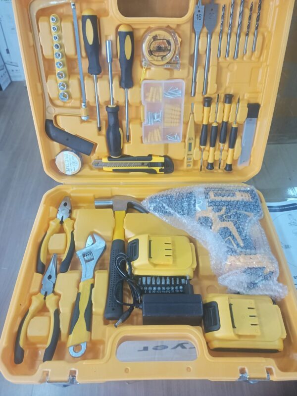 TALADRO INALAMBRICO MAS KIT DE ACCESORIOS 48V - Imagen 4