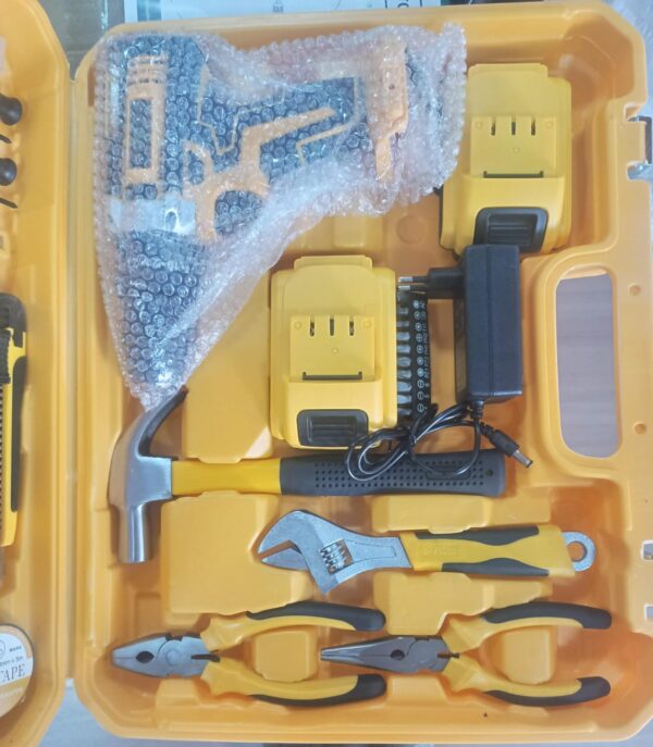 TALADRO INALAMBRICO MAS KIT DE ACCESORIOS 48V - Imagen 2