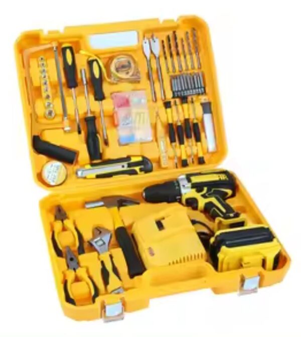 TALADRO INALAMBRICO MAS KIT DE ACCESORIOS 48V