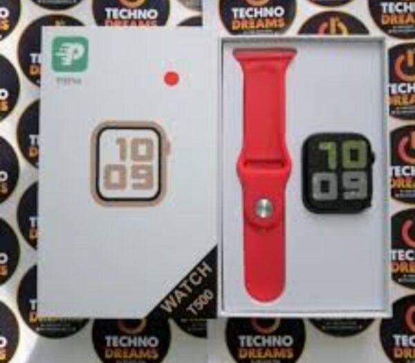 RELOJ SMART WATCH ULTRA T500 ROJO - Imagen 3