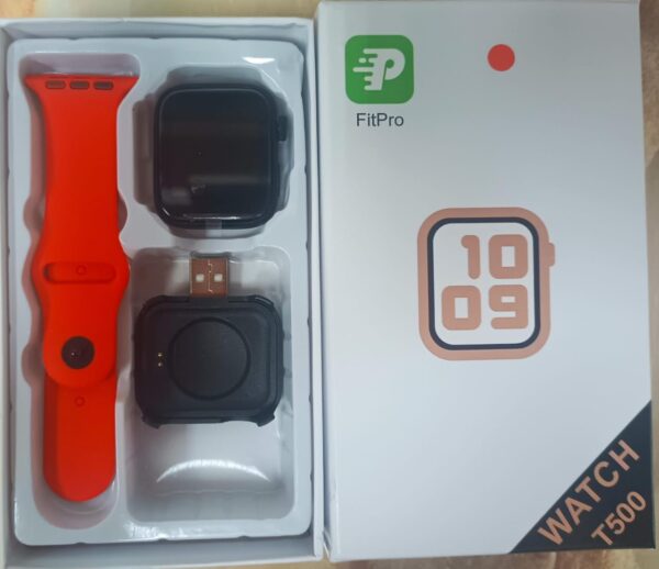 RELOJ SMART WATCH ULTRA T500 ROJO - Imagen 2