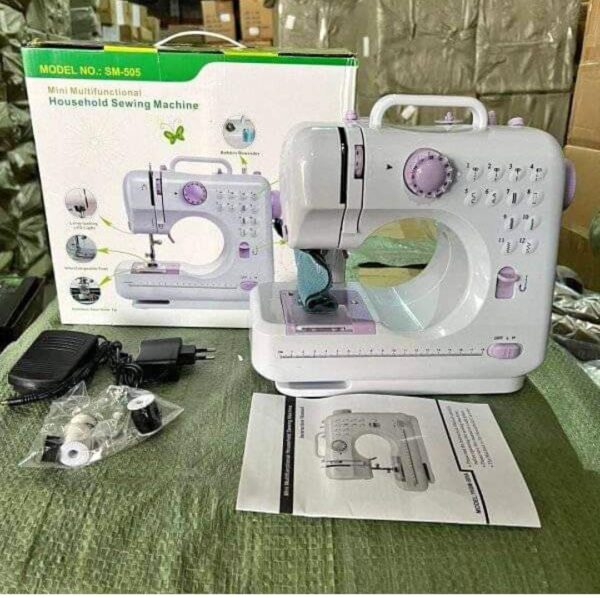 MAQUINA  DE COSER Portatil Multifuncional Modelo Sm-505l - Imagen 5