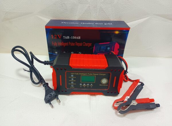 CARGADOR  DE BATERIA  De Autos 220v  A 12v  PORTATIL - Imagen 6