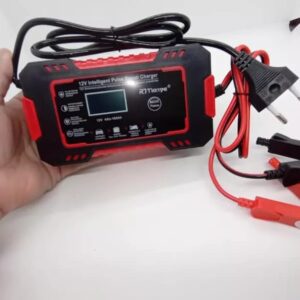CARGADOR  DE BATERIA  De Autos 220v  A 12v  PORTATIL