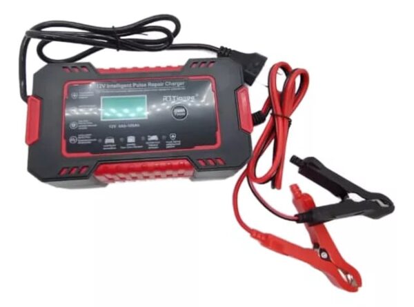 CARGADOR  DE BATERIA  De Autos 220v  A 12v  PORTATIL - Imagen 3
