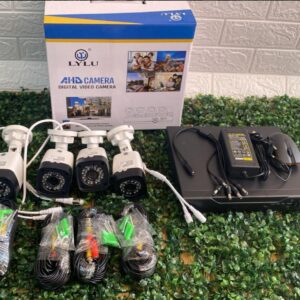 KIT 4 CAMARASE SEGURIDAD CON DVR