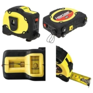 CINTA METRICA CON NIVEL LASER DE 7.5 METROS