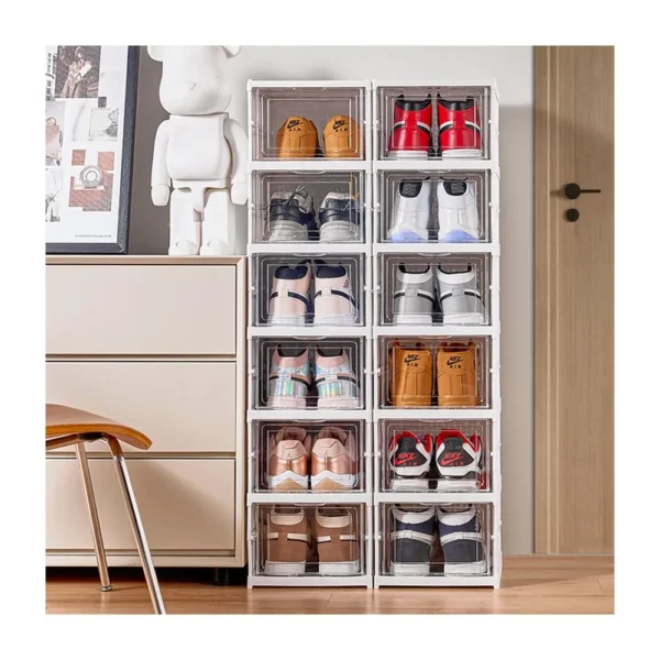 ZAPATERA  PLEGABLE   DE 6 niveles DE PLACTICO