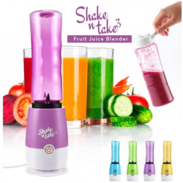 JUGUERA 2 VASOS ELECTRICA MORADA - Imagen 3