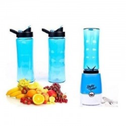 JUGUERA 2 VASOS ELECTRICA AZUL