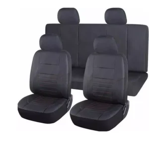 FORRO EN ECOCUERO PARA AUTO NEGRO
