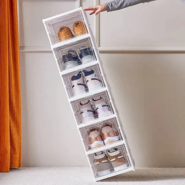 ZAPATERA  PLEGABLE   DE 6 niveles DE PLACTICO - Imagen 4