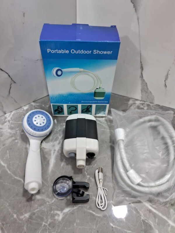 DUCHA  PORTATIL   Recargable Bomba  Regadera - Imagen 5