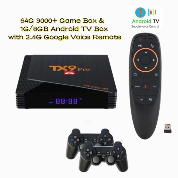 TV BOX  TX9 PRO 65  + CONSOLA DE JUEGOS - Imagen 5