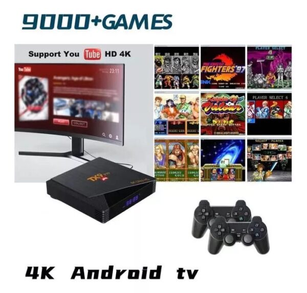 TV BOX  TX9 PRO 65  + CONSOLA DE JUEGOS - Imagen 4